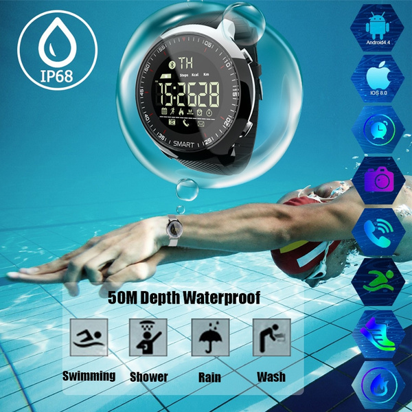 Smart watch cheap ip68 waterproof 5atm