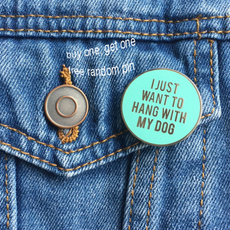 hangwithdog, Pins, Pets, Brooch Pin