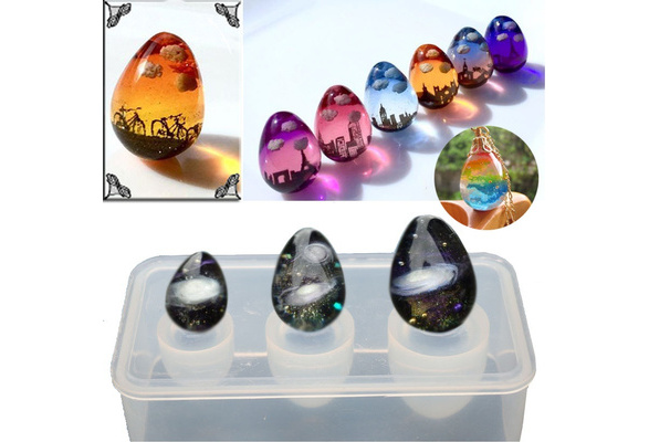 Diy Universe Ball Silicone Mold Crystal Pendant Mould Jewelry Craft Making YJF4