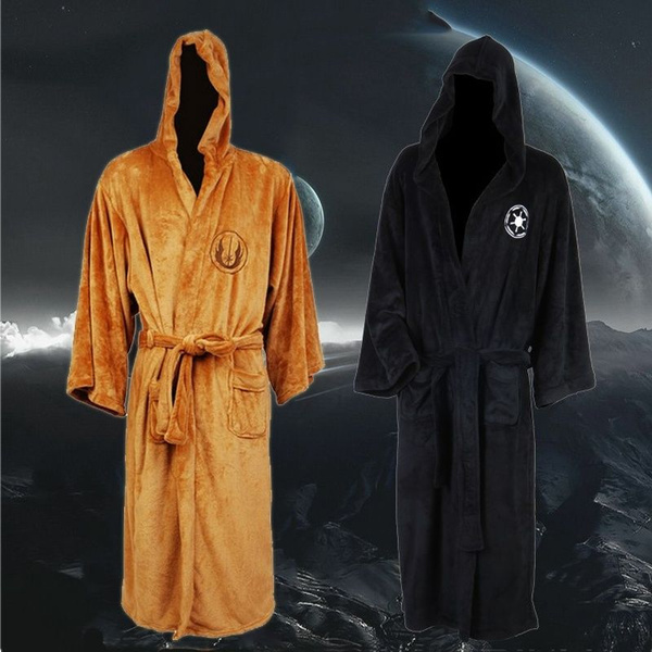 Star Wars Galactic Empire Cosplay Costume Jedi Knight  Pajamas Bathrobe Robe 