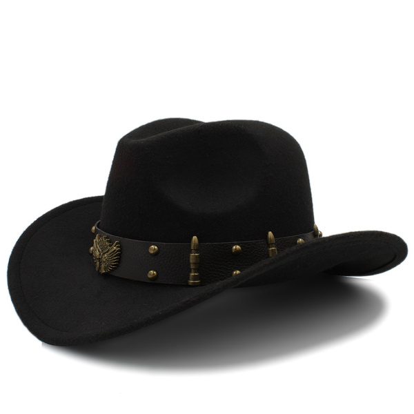 100 wool cowboy hat