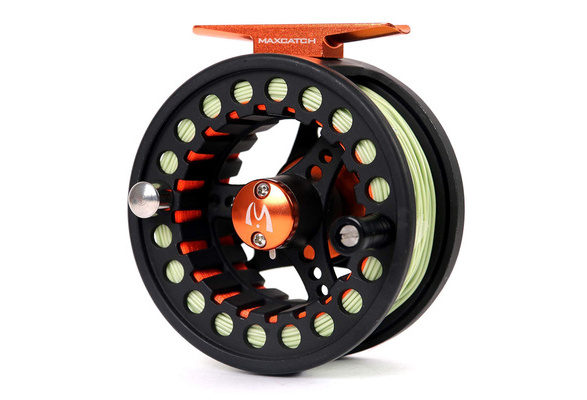 Maxcatch ECO Fly Fishing Reel with Pre-Loaded Fly Line, Backing