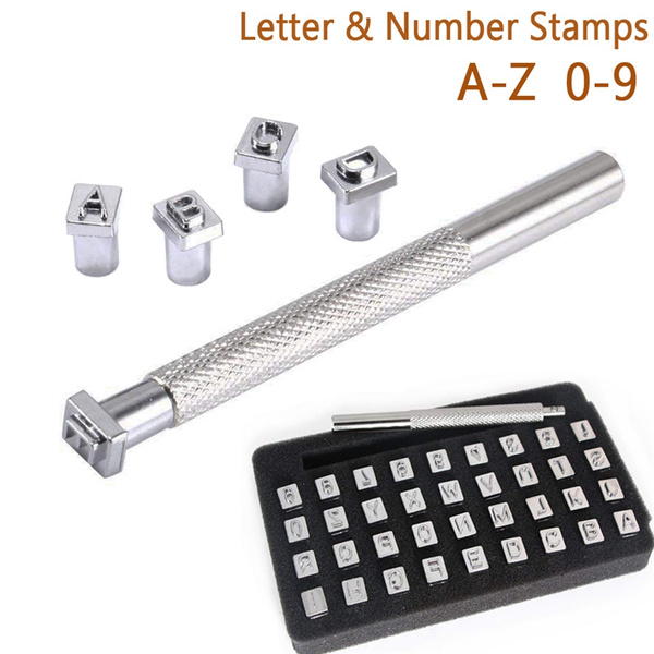 Letter punch set for stamping metal Clearance
