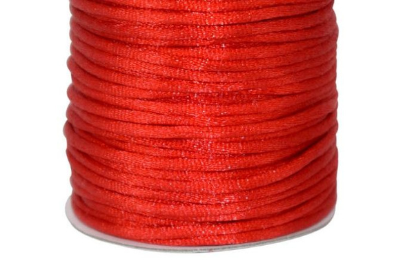 New 10yd 2MM diy Rattail Satin Cord Macrame Beading Nylon kumihimo ...