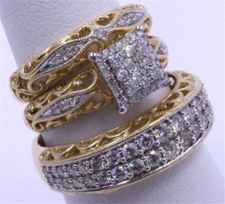 Moda masculina, wedding ring, gold, sterling silver