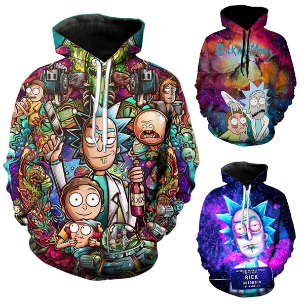 cool cartoon hoodies