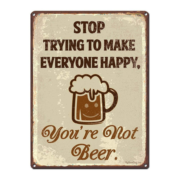 Funny beer signs for man cave-Funny beer signs for wall-funny alcohol gifts  for men-I make pour decisions sign-gift for beer drinker-funny