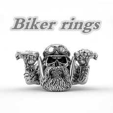 Jewelry, skull, Stainless steel ring, Stainless Steel