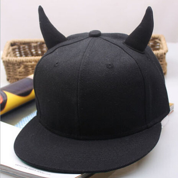 devil horn snapback