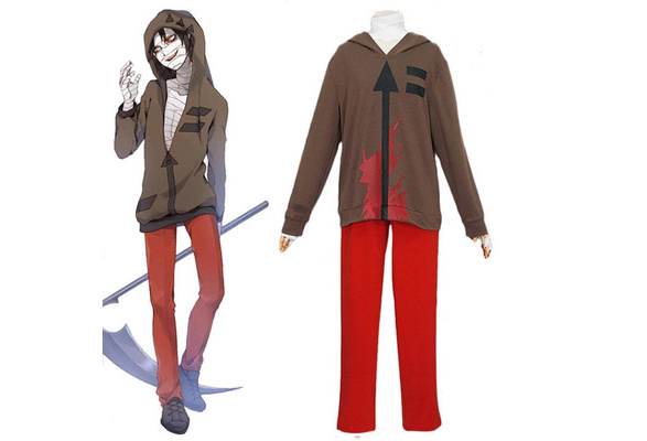 Cosplay Angels of Death Zack Costumes Pants Full Set Halloween Masquerade  Suits