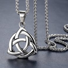 Steel, Party Necklace, Irish, necklaces for men