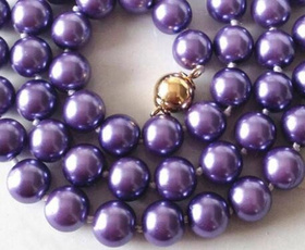 8MM, Jewelry, pearls, Women jewelry
