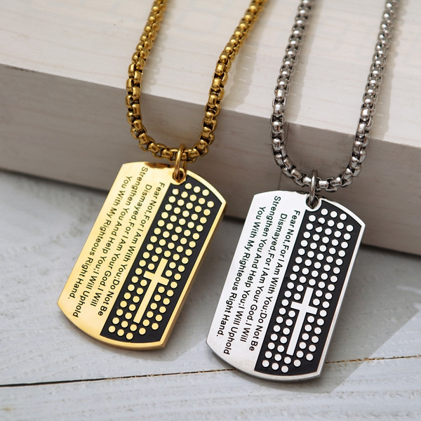 Dog Tag Necklace Unique Holiday Gift for Him Men Valentines Day Gift for  Boyfriend Name Anniversary Gift Personalized Step Dad Gift - Etsy | Dog tag  necklace, Boyfriend gifts, Silver dog tags