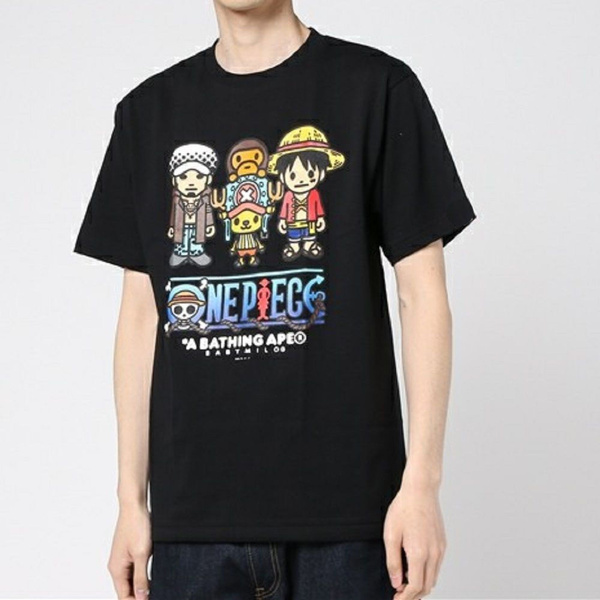 bape x one piece t shirt