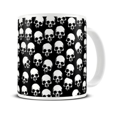 tea cup, Coffee, skullmug, teamug