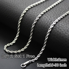 Sterling, Fashion, Chain, women necklace