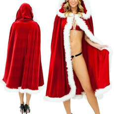 hooded, Cosplay, Christmas, cottoncloak