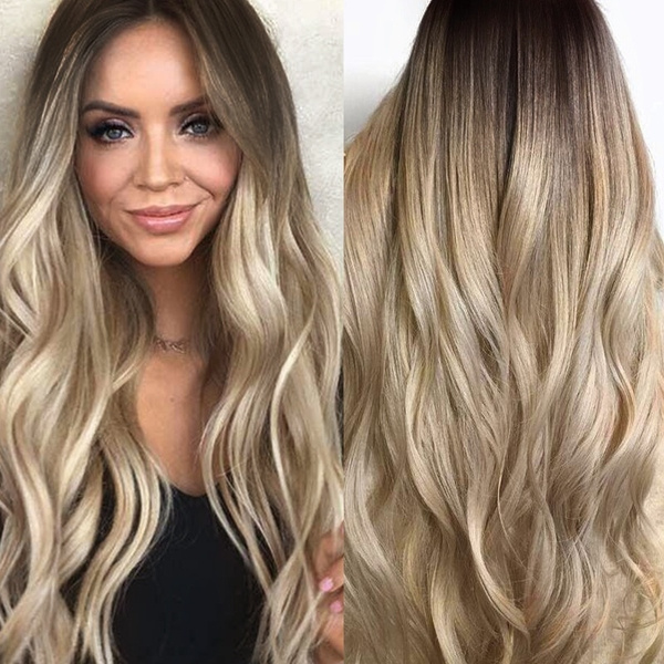 Big Wave Blonde Women Hair Fashion Party Long Wig for Girls Synthetic Hair | Wish Big Wave Blonde Women Hair Fashion Party Long Wig for Girls Synthetic Hair | Wish