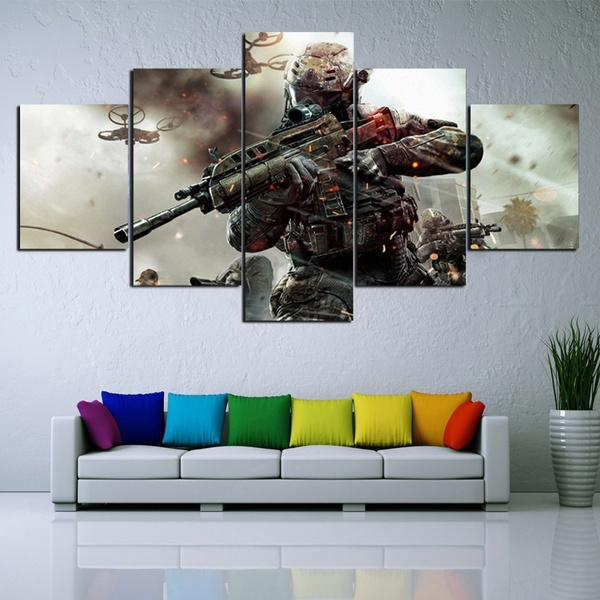 Call Of Duty ZOMBIES Fabric HQ Poster 18x12 36x24 40x27" Art Print Decor 