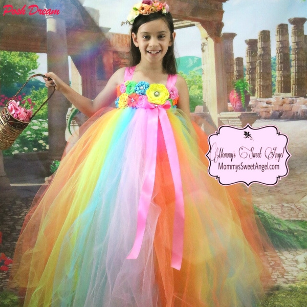 Pastel Rainbow Dress – Hollyville Boutique