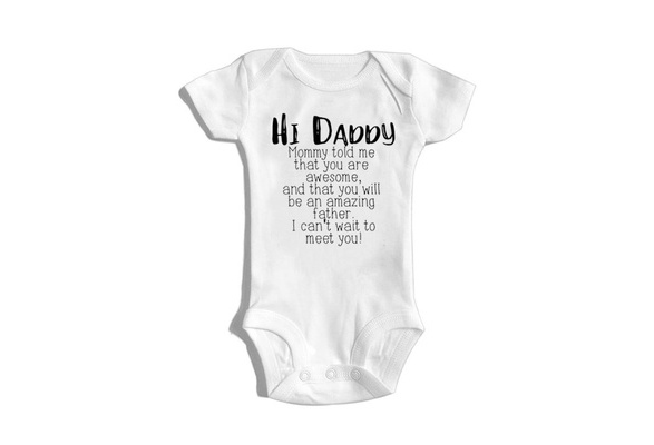 hello daddy baby clothes