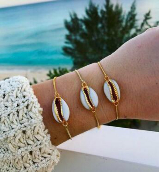 New Products Personality Fashion Gold Plated Shell Bracelet Fashion Jewelry 