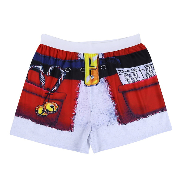 Mens Fun Santa Claus Christmas Boxer Shorts Christmas Short Pants Underwear  Pajamas | Wish