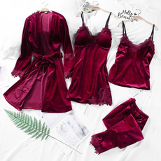 Women's Fashion, velvetnightgown, velvet, winterrobesforwomen
