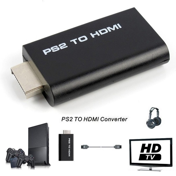 Hdv G300 Ps2 To Hdmi 480i 480p 576i Audio Video Converter Adapter For Psx Ps4 Bht Wish