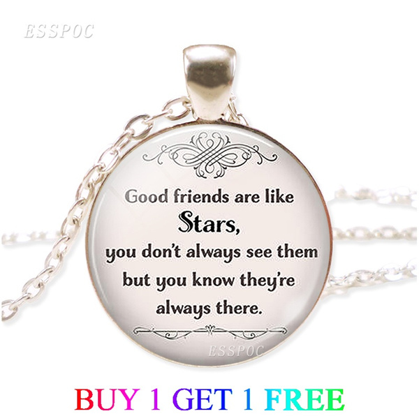 best friend necklaces with quotes