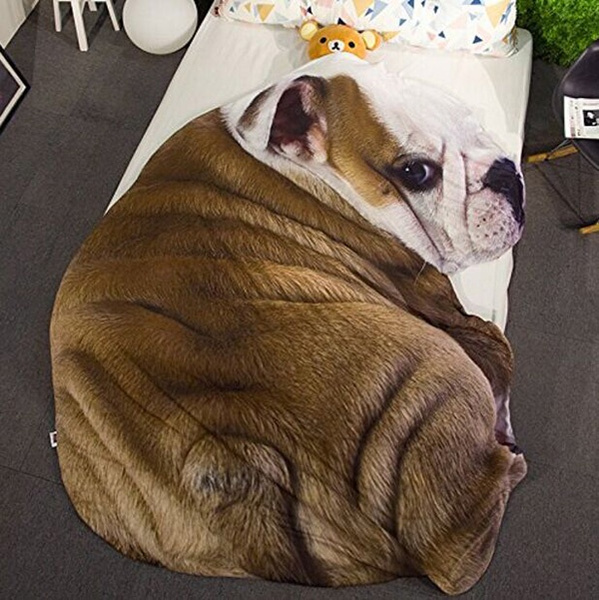 3D Animal Prints Blanket Bedding Dog Shaped Bulldog Comforter Cosplay Costume Accessories | Wish 3D Animal Prints Blanket Bedding Dog Shaped Bulldog Comforter Cosplay Costume Accessories | Wish