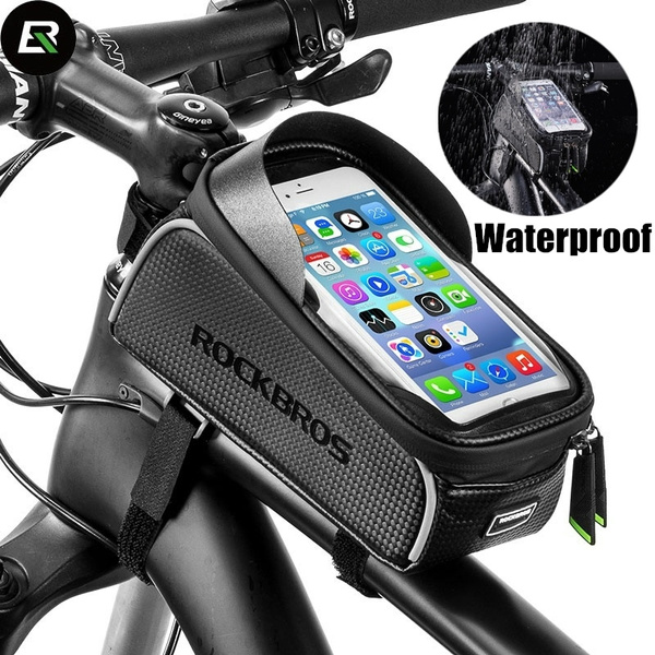 Bike Bags Front Frame Bag Mobile Phone Top Tube Pannier Touch Screen Bike Bags Front Frame Bag Mobile Phone Top Tube Pannier Touch Screen