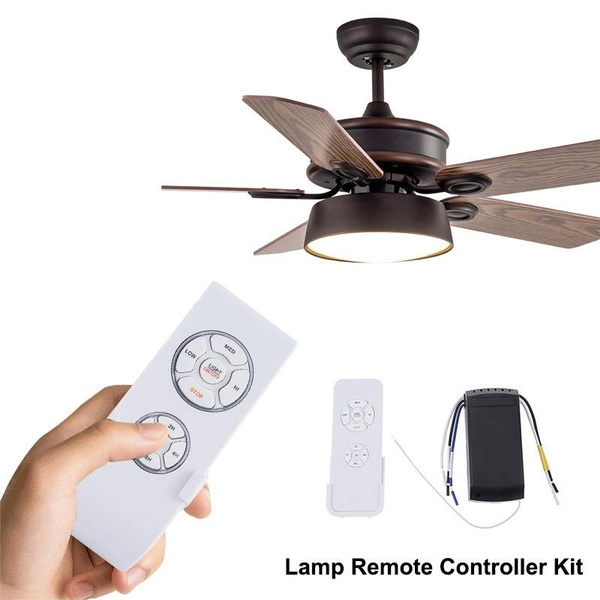 Wireless 30m Timing Remote Control Receiver Universal Ceiling Fan Lamp Light Kit Fans Home Garden Wireless 30m Timing Remote Control, Wireless Ceiling Fan