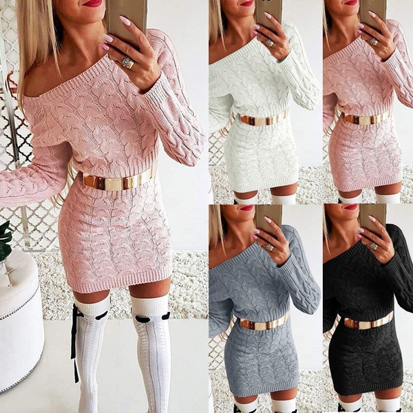 short sweater dress