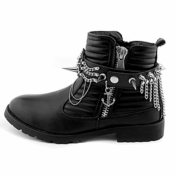 Biker boot outlet chains