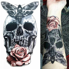 tattoo, woman fashion, Flowers, art
