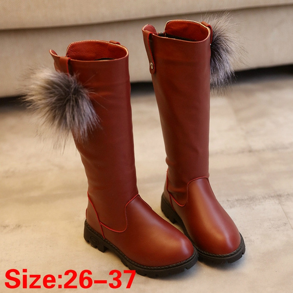 Knee high boots for on sale girls