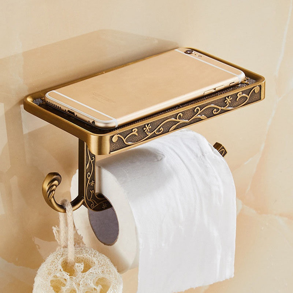 Toilet Paper Holder Stand,Tissue Holder for Bathroom,Toilet Paper