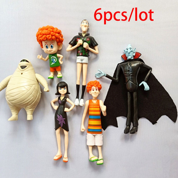 6pcs set Hotel Transylvania 3 Action Figure Set Model Toy Figurals Action Model Kids Gifts Toys