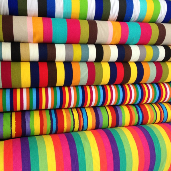 Rainbow fabric deals cotton