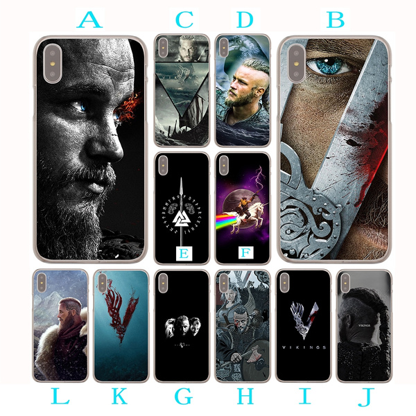 N184 Vikings Tv Shows Ragnar Lothbrok Hard Case Concha Coque Iphone Covers for Iphone X Xs Max Xr Iphone 7 Plus 8 Plus Iphone 6s Iphone 5s 4S | Wish