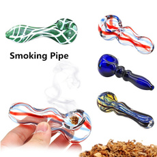 Newfangled Color Borosilicate Glass Herb Tobacco Smoking Pipes Holder Bowl Glass Hand Pipes Pipe Filters For Men