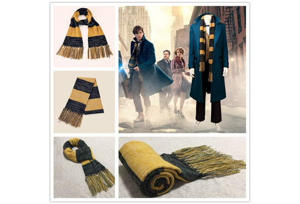 Fantastic Beasts The Crimes of Grindelwald Scarf Winter Scarf Cosplay Newt  Scamander