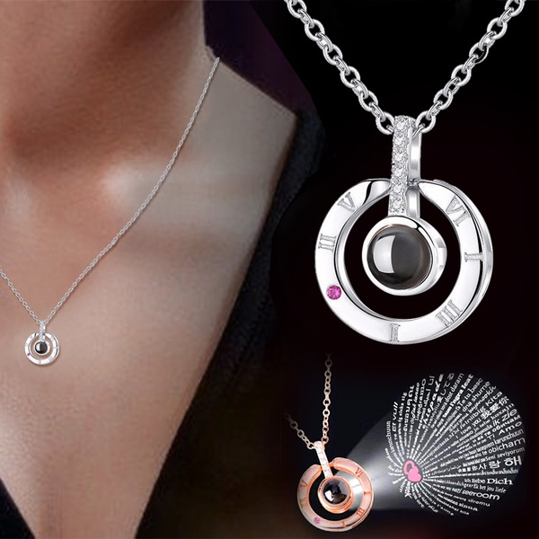 Necklace That Says I Love You In 100 Different Languages