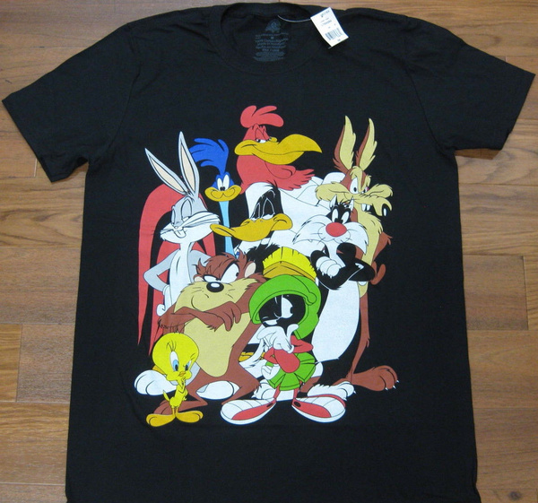 Looney Tunes Men\'s T Shirt Bugs Bunny Daffy Duck Tweety Bird | Wish