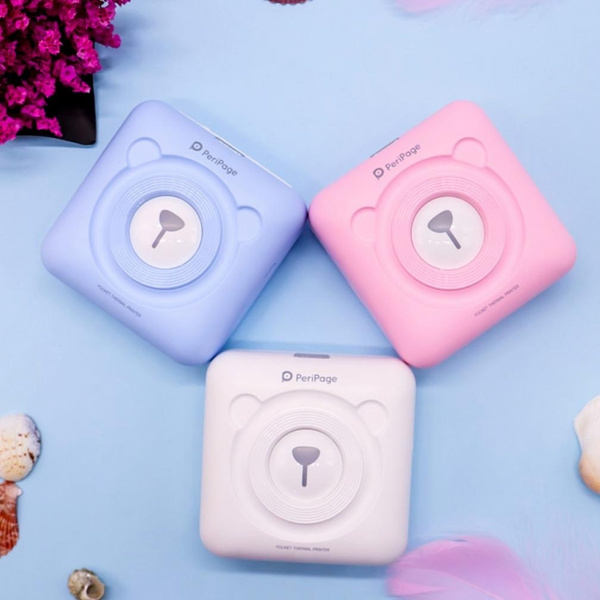 Mini Pocket Bluetooth Phone Label Photo Thermal Printer For Peripage | Wish