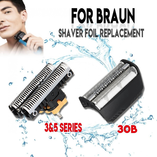 Nickel Shaver Foil Replacement For BRAUN 30B 310 330 340 Razor Cutter Head