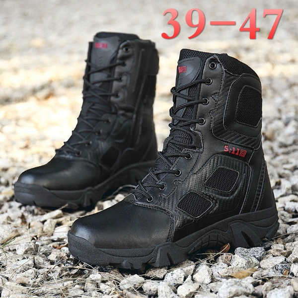 Botas tácticas militares de la marca Delta, zapatos de senderismo del  ejército al aire libre de combate en el desierto, zapatos de viaje, botines  de cuero de otoño para hombre | Wish
