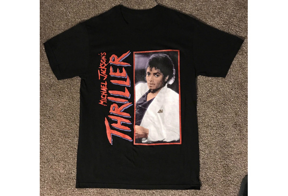 Rare Vintage Michael Jackson Thriller Monster Tee Large T-shirt Used Mens  Large
