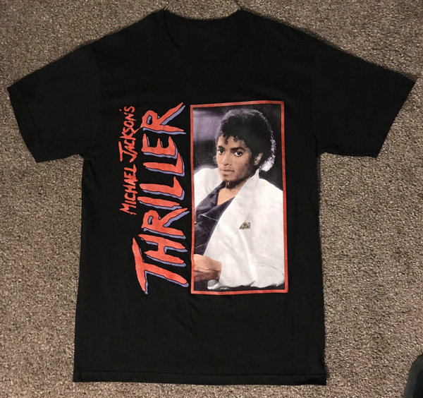 T shirt discount thriller michael jackson